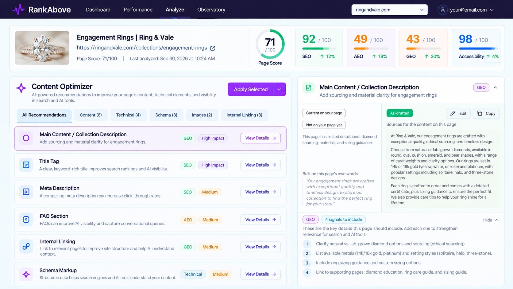 Performance Appraisals Examples Email Black Friday SEO & AI Search Playbook | RankAbove